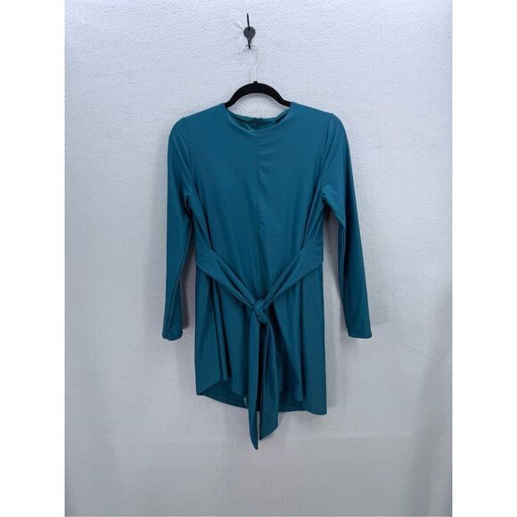 Sei Sorelle Swim Dress Zuria Zenith Teal Blue Size M - Picture 9 of 10